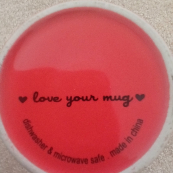 Red Ceramic Mug - Hot Mess - Picture 5 of 5